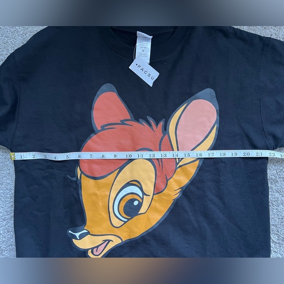 Disney Black and Orange Bambi Hoodie - Picture 3 of 9